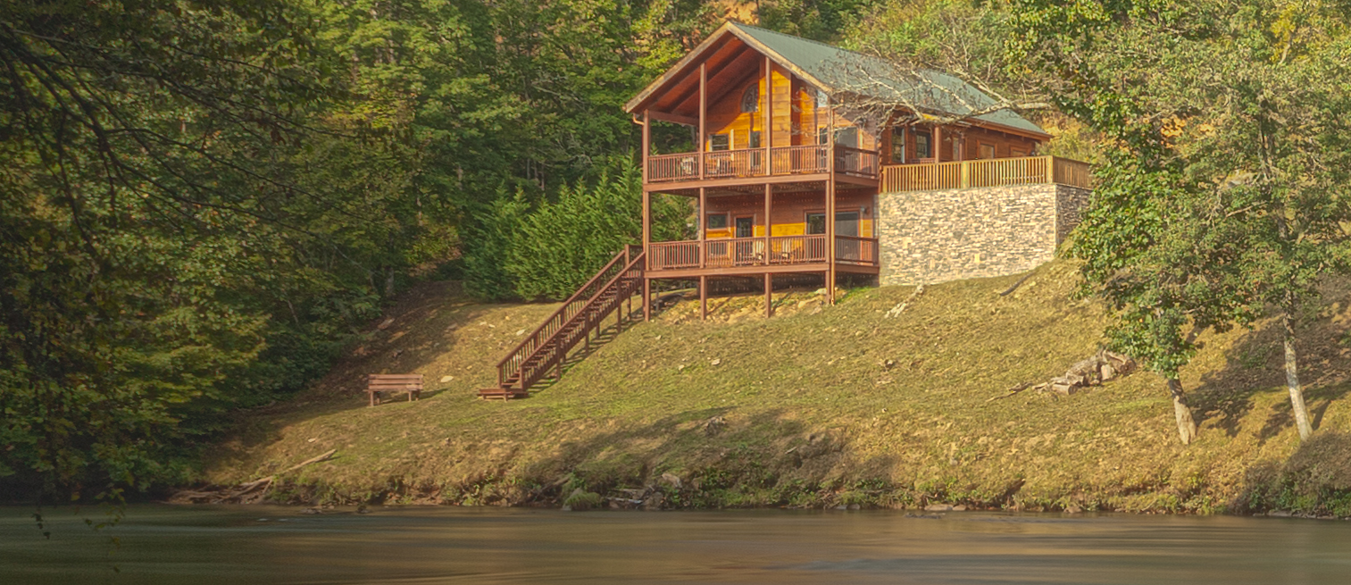 Hiwassee River Sanctuary North Carolina Cabin Rentals Murphy, NC